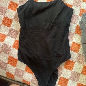 Wild Fable Black Bodysuit One Piece
